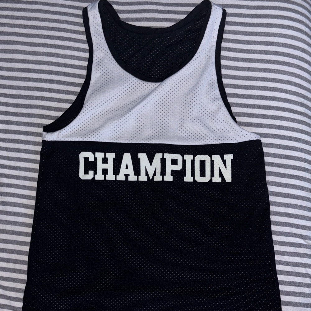 vintage champion x urban outfitters reversible tank top mens